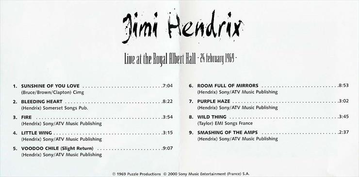 Live at the Royal Albert Hall bootleg - Jimi Hendrix - 1969 - Live at the Royal Albert Hall - Inside11.jpg
