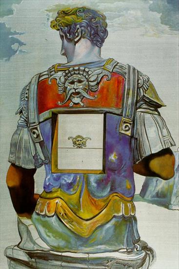 Salvador Dali - ponad 620 - 1982_34_Giuliano di Medici by Michelangelo, Seen from Behind, 1982.jpg