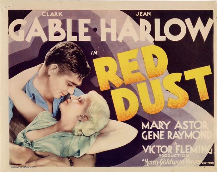 1932.Red Dust - Red-Dust-1932-film-poster.jpg